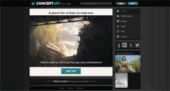 Desktop Screenshot of conceptartsessions.com